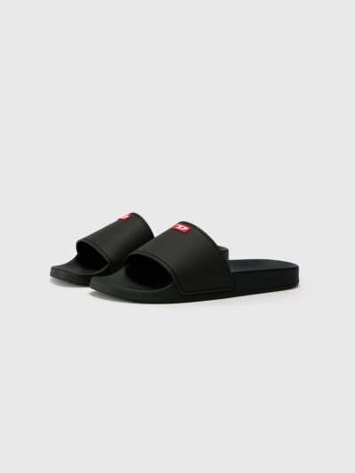 Diesel Sandales de bain -BLACK