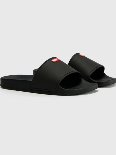 Diesel Sandales de bain -BLACK