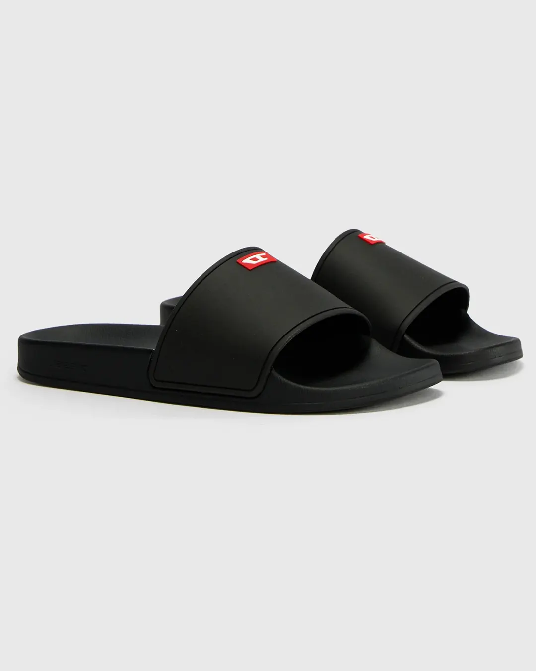 Diesel Sandales de bain -BLACK