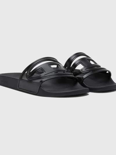 Diesel CLYDE W - Sandales de bain - black